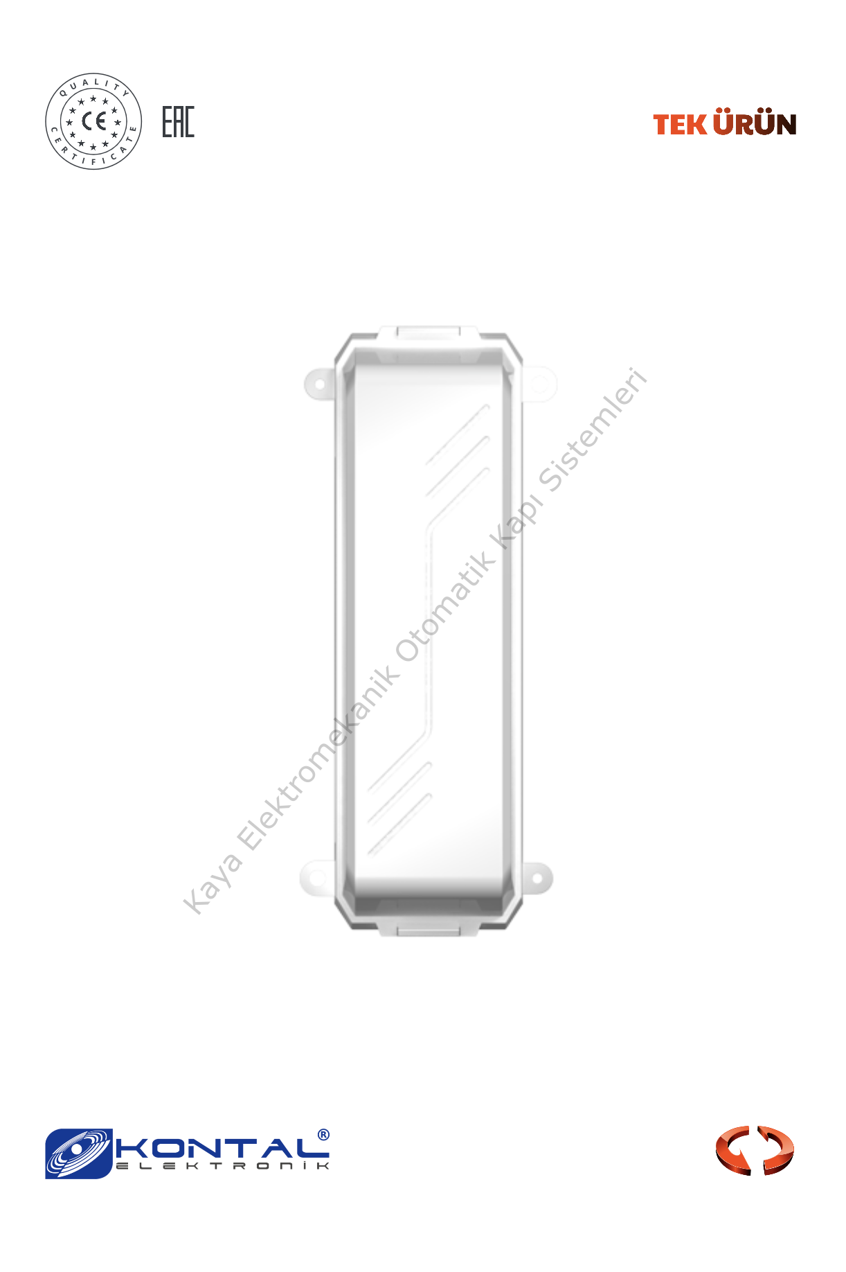 Kontal EXPA - 433 Mhz Sabit Kodlu Alıcı - Kontrol Ünitesi (Otomatik Kapı Aksesuarı)