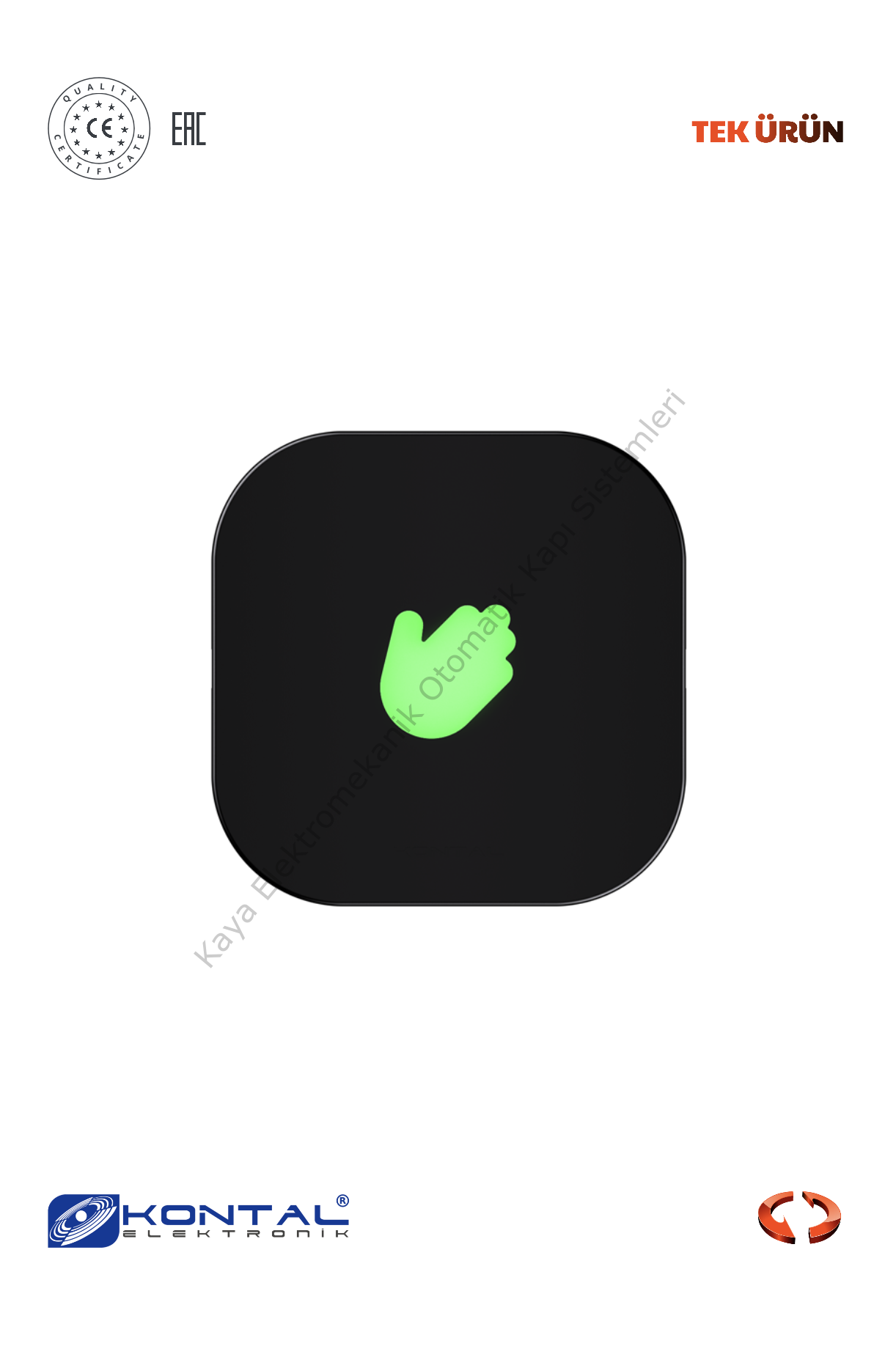 Kontal ESA Ankastre El Sensörü (Otomatik Kapı Aksesuarı)