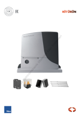 Nice Robus 1000 KG Yana Kayar Bahçe Kapısı Motor Kiti (Otomatik Kapı Motoru) (Aksesuarlı Kit)