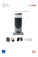 Nice Slight 400 KG Yana Kayar Bahçe Kapısı Motor Kiti (Otomatik Kapı Motoru) (Aksesuarlı Kit)