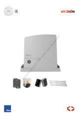 Nice Rox 1000 KG Yana Kayar Bahçe Kapısı Motor Kiti (Otomatik Kapı Motoru) (Aksesuarlı Kit)