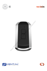 Kontal Rolan2 2 Kanallı Kumanda Siyah (Otomatik Kapı Kumandası)