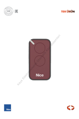 Nice Era Intı 2 Kanallı Kumanda Kırmızı (Otomatik Kapı Kumandası)