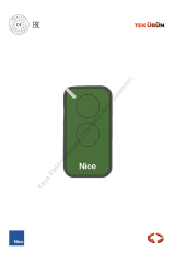 Nice Era Intı 2 Kanallı Kumanda Yeşil (Otomatik Kapı Kumandası)