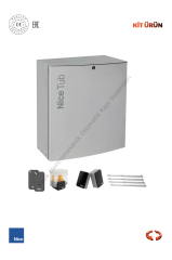 Nice TUB4000 Yana Kayar Bahçe Kapısı Motor Kiti (Otomatik Kapı Motoru) (Aksesuarlı Kit)
