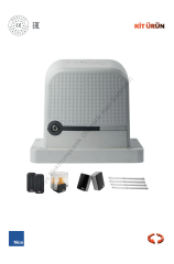 Nice Robus 400 KG Yana Kayar Bahçe Kapısı Motor Kiti (Otomatik Kapı Motoru) (Aksesuarlı Kit)