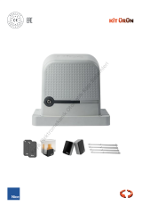 Nice Robus 600 KG Yana Kayar Bahçe Kapısı Motor Kiti (Otomatik Kapı Motoru) (Aksesuarlı Kit)