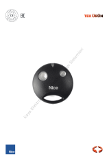 Nice Smilo SM2 2 Kanallı Kumanda 1 adet (Otomatik Kapı Kumandası)