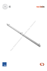 Nice Çelik Kremayer Dişli 1 Metre