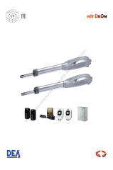 DEA LOOK 351/SC Dairesel Bahçe Kapısı Motor Kiti (Otomatik Kapı Motoru) (Aksesuarlı Kit)