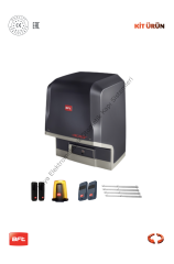 BFT Icaro Smart AC A2000 Veloce Hızlı Seri Yana Kayar Bahçe Kapısı Motor Kiti (Otomatik Kapı Motoru) (Aksesuarlı Kit)