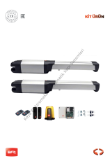 BFT Phobos BT B40 Smart Dairesel Bahçe Kapısı Motor Kiti (Otomatik Kapı Motoru) (Aksesuarlı Kit)