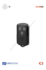 Kontal EVS3 - 3 Kanallı Değişken Kodlu Kumanda (Otomatik Kapı Aksesuarı)