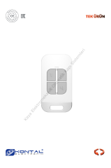 Kontal Qulp 4 - 4 Kanallı Değişken Kodlu Kumanda (Otomatik Kapı Aksesuarı)