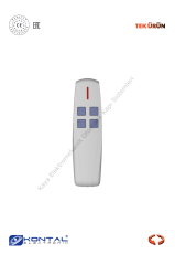 Kontal Rolan 4B - 4 Kanallı Değişken Kodlu Kumanda (Otomatik Kapı Aksesuarı)