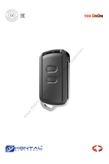 Kontal Rolan Y2 - 2 Kanallı Değişken Kodlu Kumanda Siyah (Otomatik Kapı Aksesuarı)