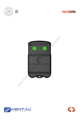 Kontal VS2 - 2 Kanallı Sabit Kodlu Kumanda (Otomatik Kapı Aksesuarı)