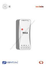 Kontal MKA - 1 Kanallı Değişken Kodlu Alıcı (Otomatik Kapı Aksesuarı)