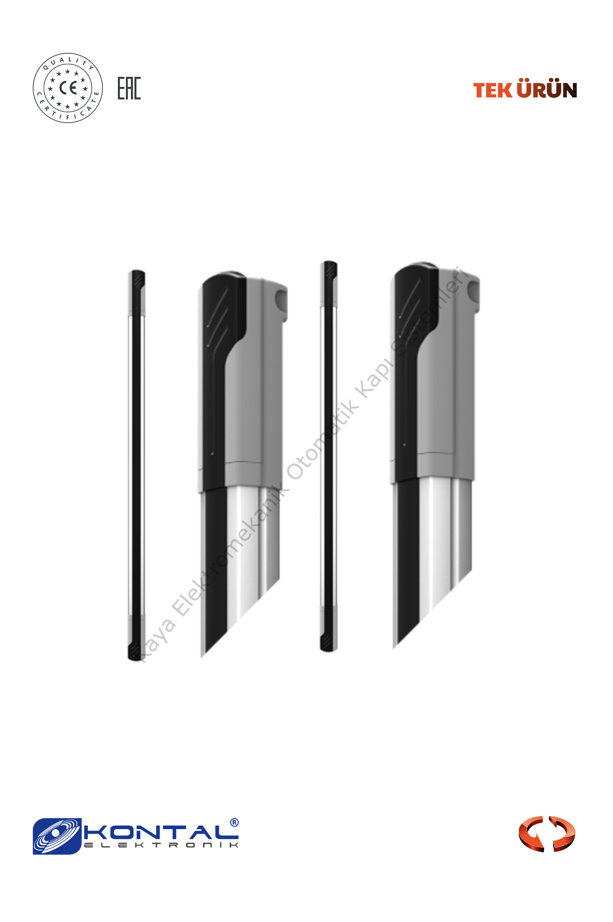 Kontal BF180 AV - 12 Göz Boy Emniyet Fotosel Takımı (Otomatik Kapı Aksesuarı)