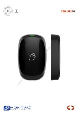 Kontal PES -  Pilli El Sensörü Siyah (Otomatik Kapı Aksesuarı)