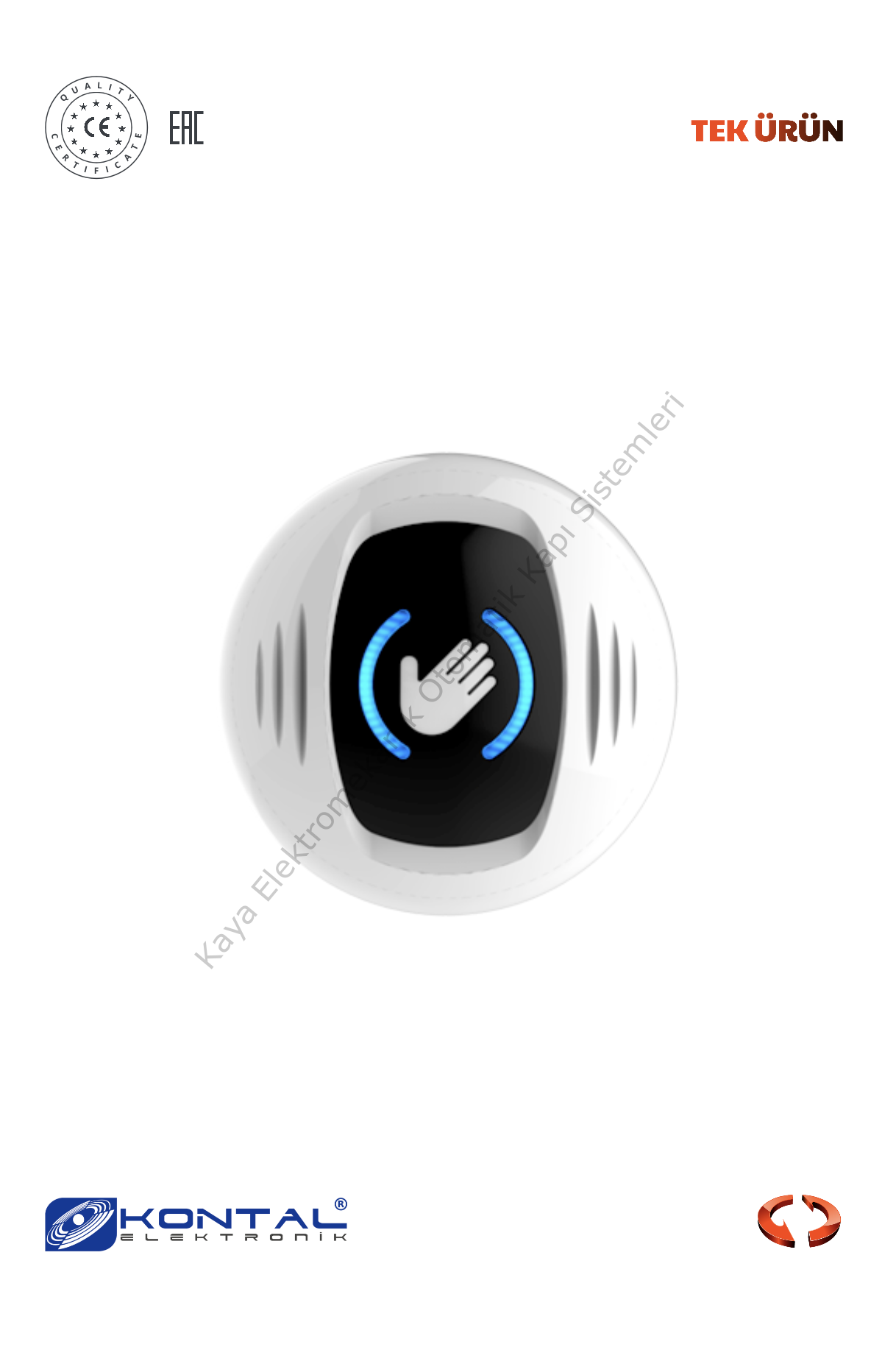 Kontal YF Yanaşım Fotoseli Beyaz (Otomatik Kapı Aksesuarı)