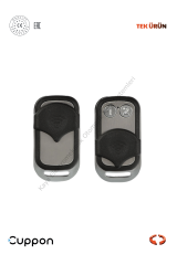 Cuppon 2BK 2 Kanallı Kumanda (Otomatik Kapı Aksesuarı)