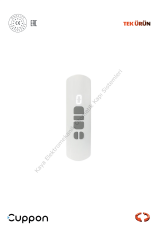 Cuppon SGM-16 RF 16 Kanallı Kumanda (Otomatik Kapı Aksesuarı)
