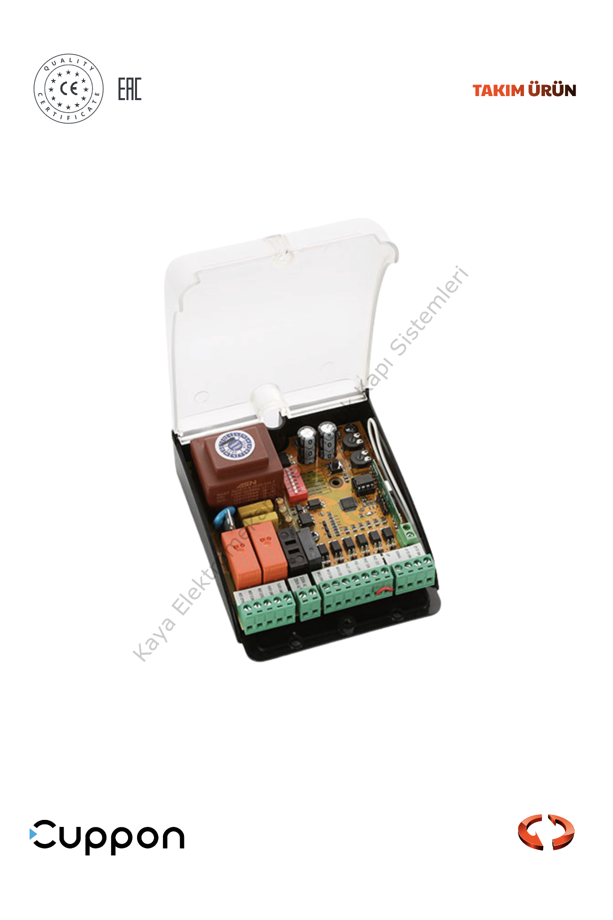Cuppon KP-107 600 Kg Bahçe Kapısı Motor Kontrol Kartı (Otomatik Kapı Aksesuarı)