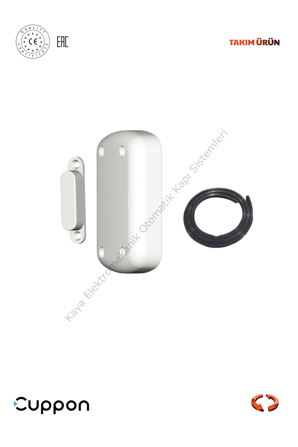 Cuppon SSCAR Fitil Kumanda Set (Otomatik Kapı Aksesuarı)