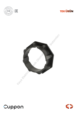 Cuppon AC45-5601 59 mm Sekizgen Yıldız Bilezik (Otomatik Kapı Aksesuarı)