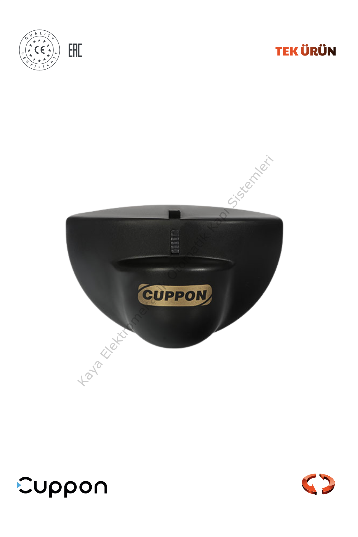 Cuppon SRDR-2 Fotoselli Kapı Hareket Sensörü (Otomatik Kapı Aksesuarı)