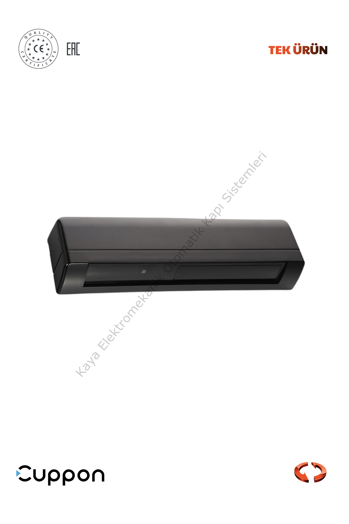 Cuppon SRDR-4H Perde Radar Fotoselli Kapı Sensörü (Otomatik Kapı Aksesuarı)