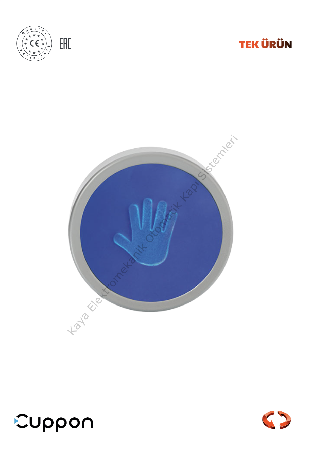 Cuppon SNEL El Sensörü (Otomatik Kapı Aksesuarı)