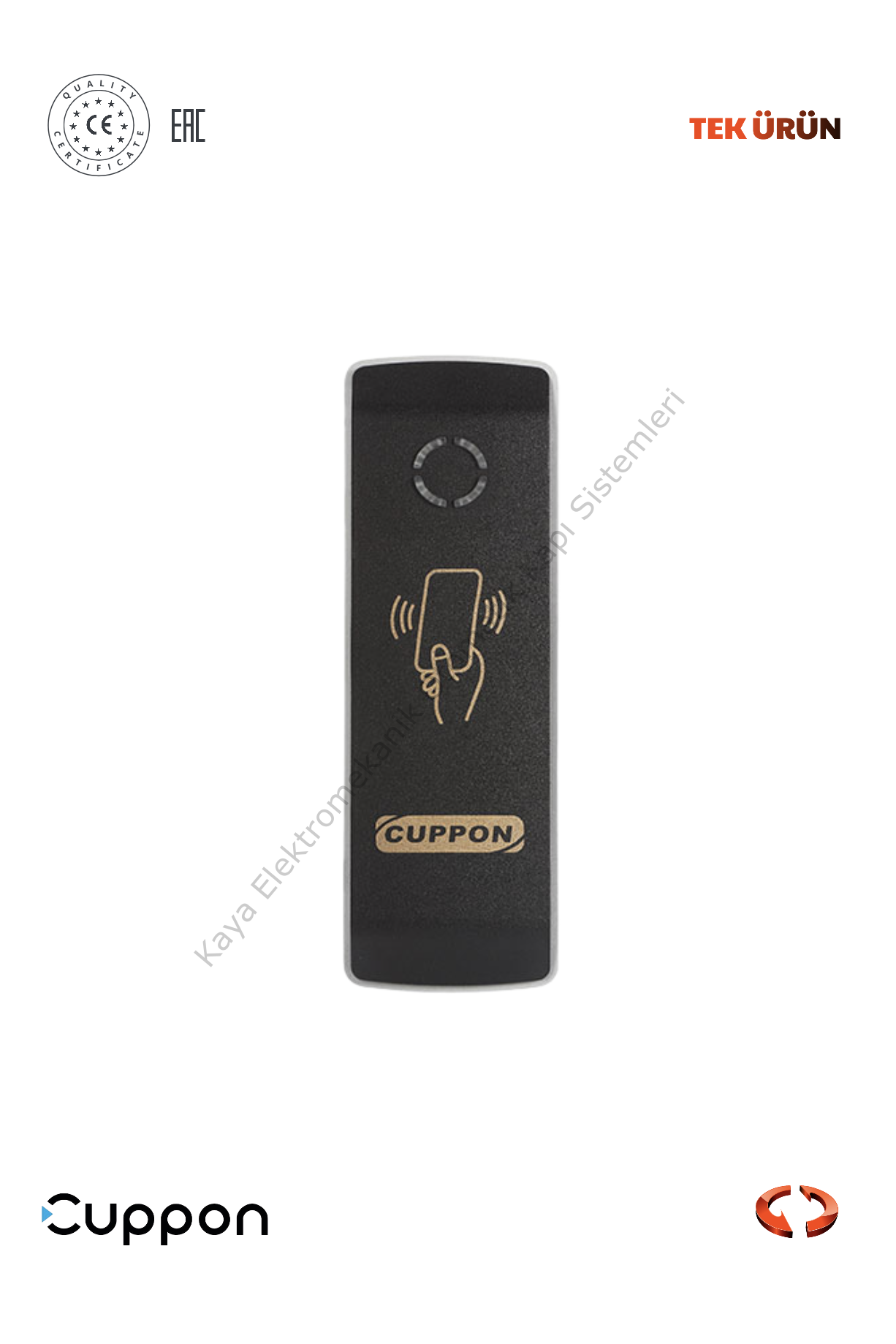 Cuppon SNRI RF ID Kart Okuyucu (Otomatik Kapı Aksesuarı)