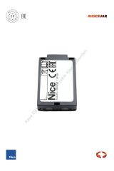 Nice Bi-Di Wi-Fi Programlama ve Kontrol Arayüzü (Otomatik Kapı Aksesuarı)