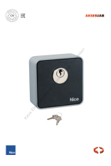 Nice EKS Çift Yönlü Anahtarlı Şalter (Otomatik Kapı Aksesuarı)