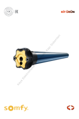 Somfy LT SIRIUS 80/12 80 Nm Kepenk/Panjur Motoru (Otomatik Kapı Motoru)
