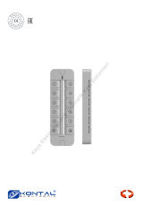 Kontal TGS Şifre Paneli Zil Çıkışlı (Buzzer) (Otomatik Kapı Aksesuarı)