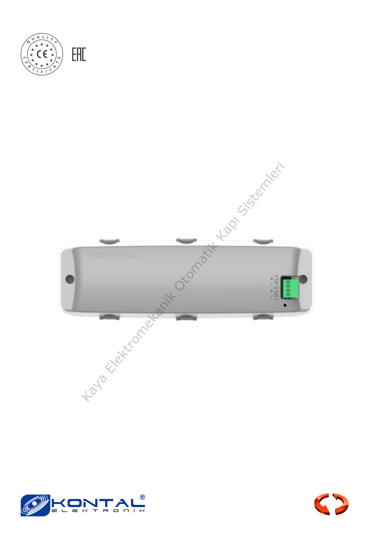 Kontal DC UPS 100W Kesintisiz Güç Kaynağı (Otomatik Kapı Aksesuarı)