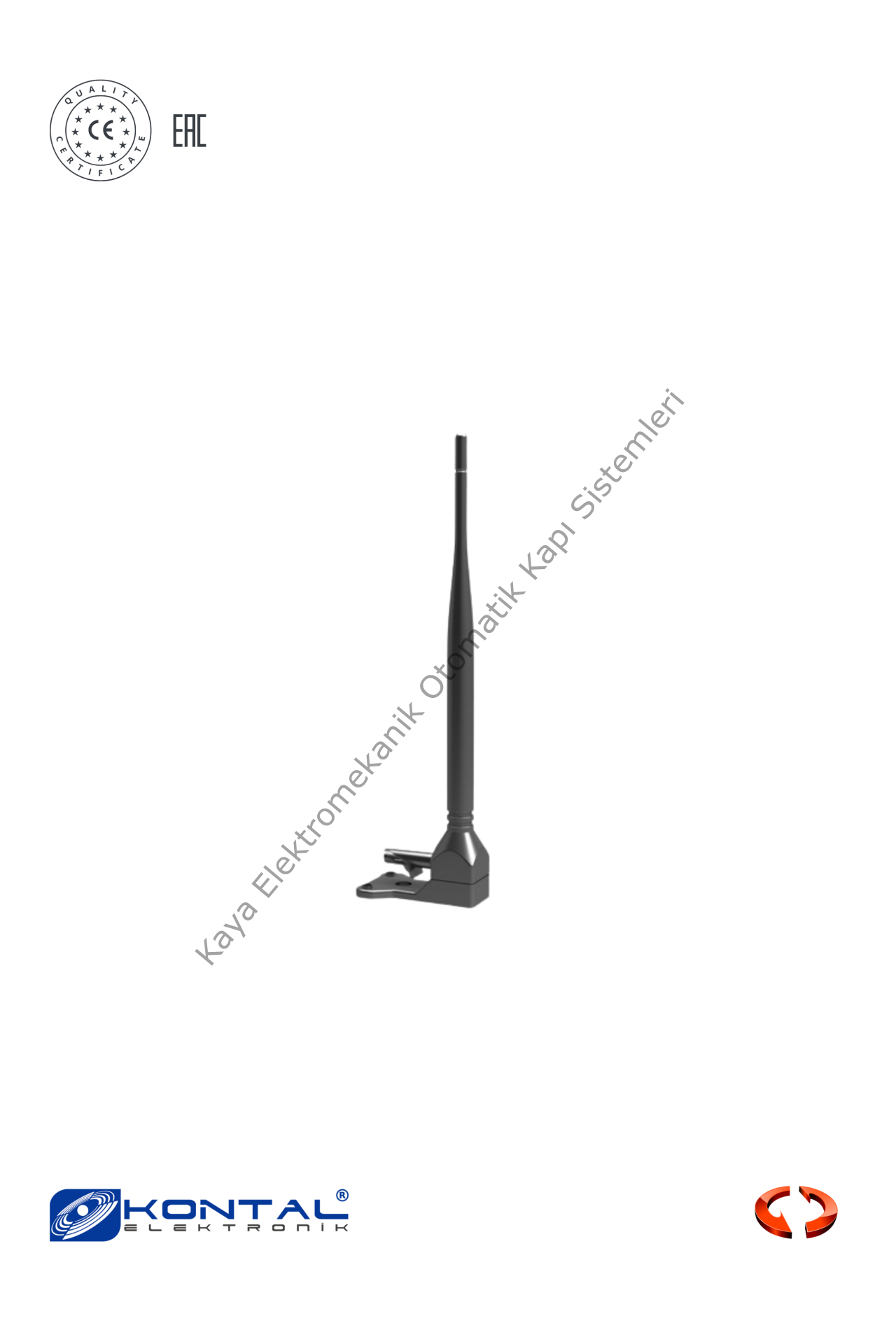 Kontal ANTK 868 Mhz Anten (Otomatik Kapı Aksesuarı)