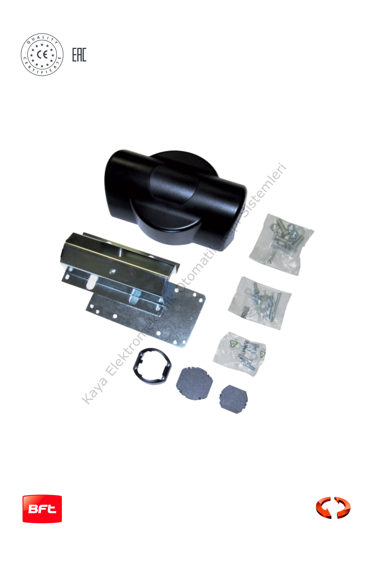 BFT Moovi / Giotto Kol Bağlantı Kiti  (Otomatik Kapı Aksesuarı)