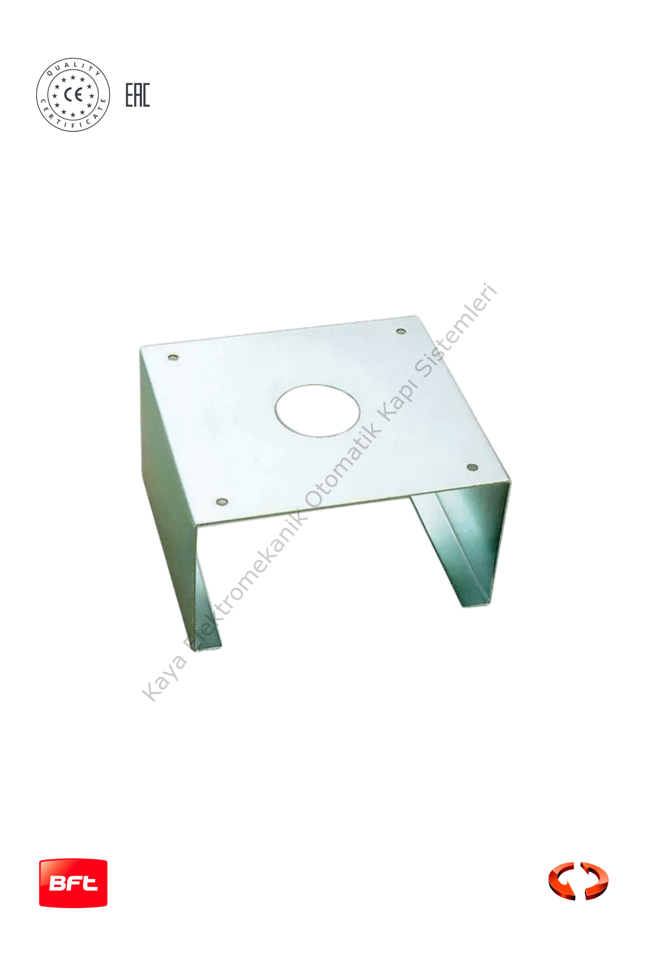 BFT MICHELANGELO Bariyer Taban Montaj Aparatı (Otomatik Kapı Aksesuarı)