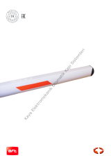 BFT ELL-4 Moovi Bariyer Kolu 4 Metre Tek (Otomatik Kapı Aksesuarı)
