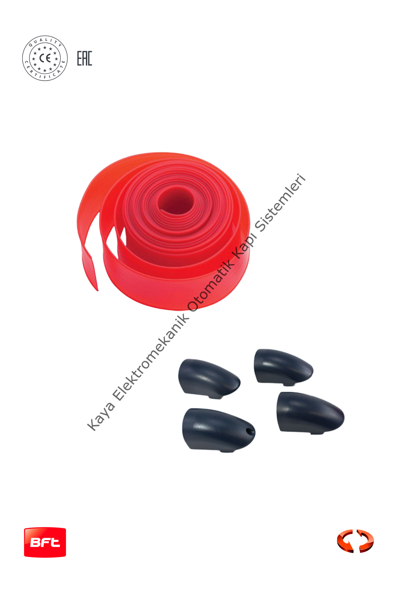 BFT PCA ES N6 Boom PVC Bariyer Fitili Seti 12 Metre (Otomatik Kapı Aksesuarı)