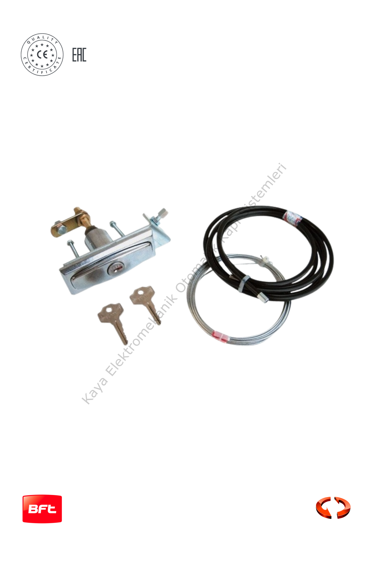 BFT SET/S- Harici Tip Serbest Bırakma Ünitesi (Otomatik Kapı Aksesuarı)