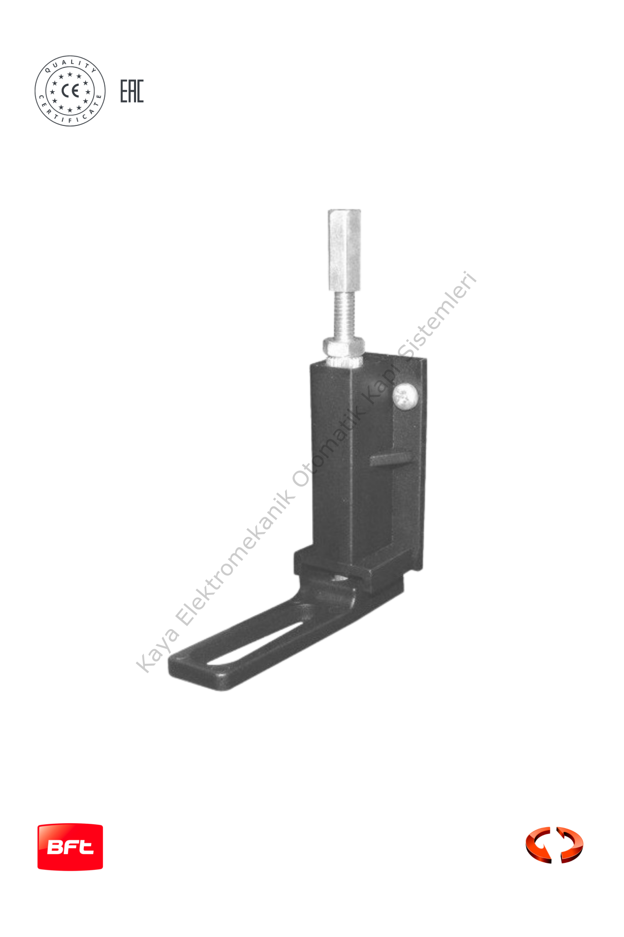 BFT RCAL SBLOCCO A LEVA x ARGO 7 MT Kilit Açma Mekanizması (Otomatik Kapı Aksesuarı)