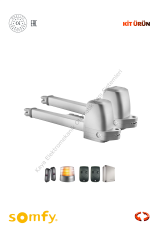 Somfy Ixengo J S 230V Eco CFT Dairesel Bahçe Kapısı Motor Kiti (Otomatik Kapı Motoru) (Aksesuarlı Kit)